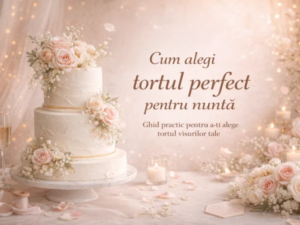 Cum alegi tortul perfect pentru nuntă