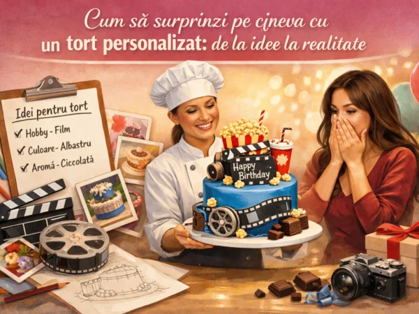 Cum să surprinzi pe cineva cu un tort personalizat: de la idee la realitate